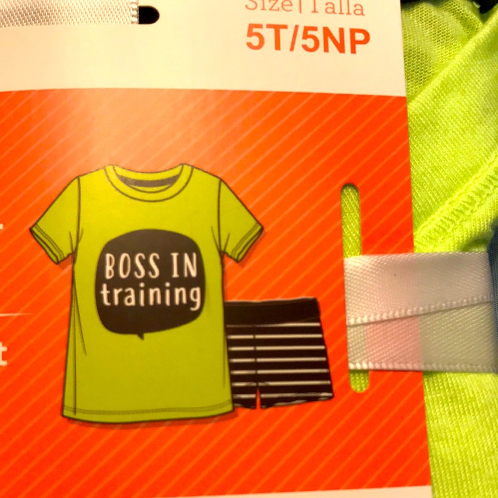 Way to Celebrate! Mommy & Me PJ Short Set Toddler 5T, 3T, 2T